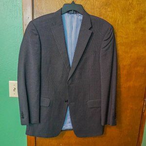Tommy Hilfiger Striped Suit Coat 40L